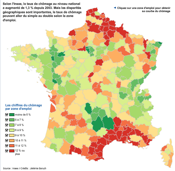 'Le taux de chômage par zone d'emploi depuis 2003' - www_lemonde_fr_societe_infographie_2011_02_07_les-taux-de-chomage-par-bassins-d-emploi-depuis-dix-ans_1474281_3224_html